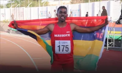 JIOI - Athlétisme : deux médailles d’or pour Maurice sur le 200 m cette fois-ci pour l’athlète sourd, Evans Mootheen