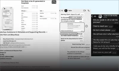 «Deal Sithanen» : Menlo Park sollicite l’assistance de WhatsApp pour authentifier les échanges