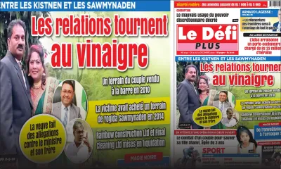 Voici la Une du Défi Plus de ce samedi 05 decembre 2020