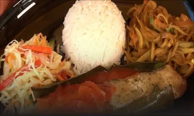 Recette : daube de poisson cuite dans une feuille de bananier