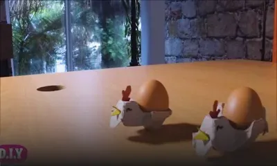 DIY : comment fabriquer un porte-œufs pour la Pâques en cinq minutes