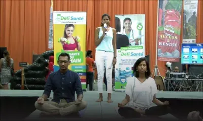 Salon de la famille et de la santé : Classe de yoga avec Art of Living Foundation