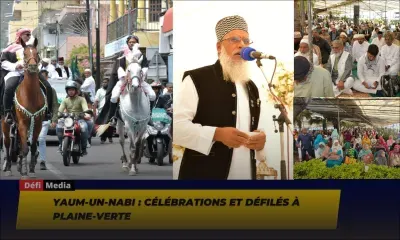 Yaum-Un-Nabi : célébrations et défilés à Plaine-Verte