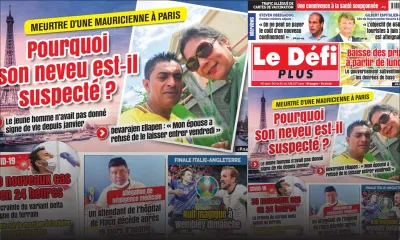 Voici la Une du Défi Plus de ce samedi 10 Juillet 2021