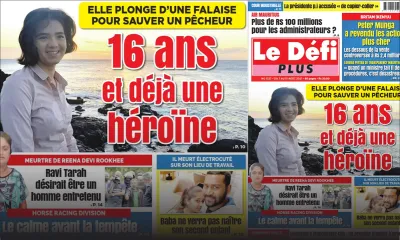 Voici la Une du Défi Plus de ce samedi 07 Août 2021