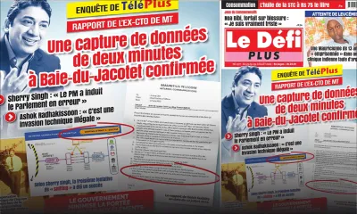 Voici la Une du Défi Plus de ce samedi 23 Juillet 2022