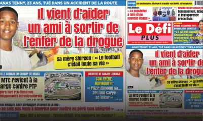 Voici la Une du Défi Plus de ce samedi 03 Septembre 2022