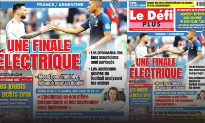 Voici la Une du Défi Plus de ce samedi 17 Decembre 2022