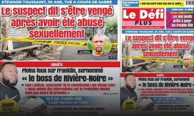 Voici la Une du Défi Plus de ce samedi 21 Janvier 2023