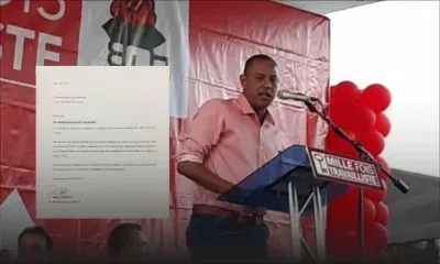 N° 4 : Didier Moutou démissionne du PTr