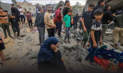 Les déplacés de Gaza dans la poussière, le froid et la faim