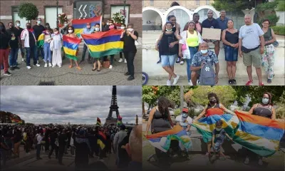 Marche citoyenne : voici la participation de la diaspora mauricienne de Paris, Allemagne ou encore de l’Italie 