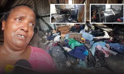 Petite-Rivière : la maison de Géraldine Joseph ravagée par un incendie le jour de Noël