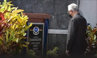 Cérémonie d’hommage à la policière Dimple Raghoo 