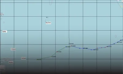 Météo : la forte tempête Dingani à 2 465 km de Maurice
