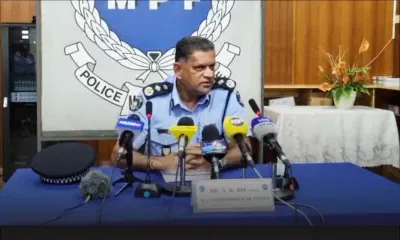 Suivez la conférence de presse du Commissaire de Police Anil Kumar Dip