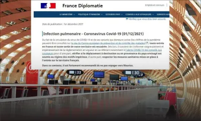 L’ île Maurice classée en rouge écarlate par la France : que doit-on savoir ?