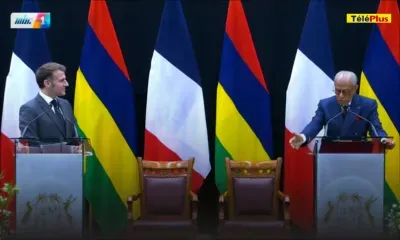 Visite du président Macron : Déclaration à la presse