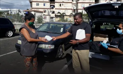 Plus de 4 500 foyers les plus vulnerables ont obtenu des masques de protection