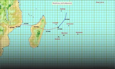 Météo : la perturbation tropicale n’inquiètera pas Maurice