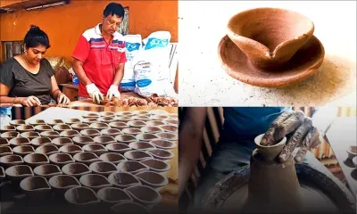 Divali : 4e génération chez les Ragoobar à garder vivante la flamme des ‘diyas’ en terre cuite 