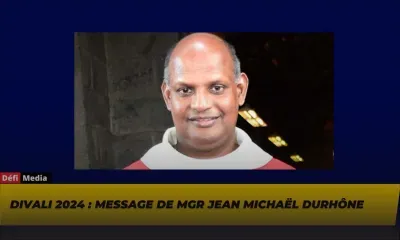 Divali 2024 : message de Mgr Jean Michaël Durhône
