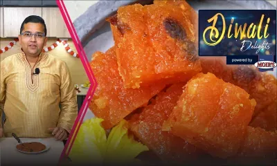 « Diwali Delights » : Custard Powder Halwa pour la fête des lumières