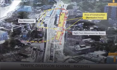 Metro Express : nouvelle configuration à la gare de Rose-Hill 