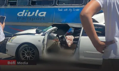 Accident à Poudre-D’Or-Hamlet : un enfant de 4 ans parmi les trois blessés