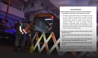 Covid-19 : Vallée-Pitot reste en zone rouge jusqu’au 7 juin
