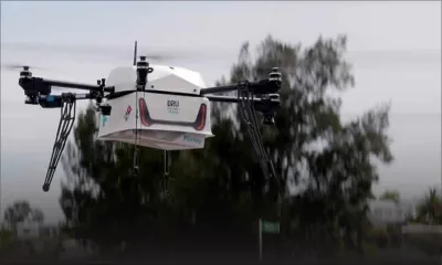 Voici la première pizza livrée par drone