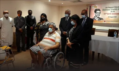 Hôpital Dr A. G. Jeetoo : don de trois fauteuils roulants par la haute commission du Bangladesh