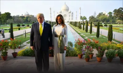 [En images] «Namaste Trump» : show bouillant pour le président américain en Inde