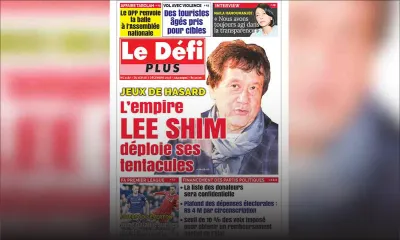 Voici la Une du Défi Plus de ce samedi 01 décembre