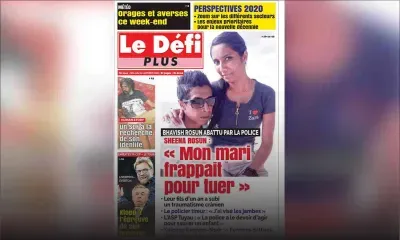 Voici la Une du Défi Plus de ce samedi 04 janvier 2020