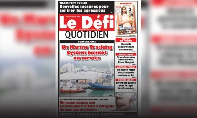 Voici la Une du Defi Quotidien de ce lundi 14 mai 2018