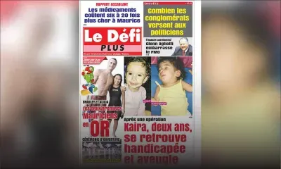 Voici la Une du Défi Plus de ce samedi 20 juillet 2019