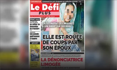 Voici la Une du Défi Plus de ce samedi 16 décembre