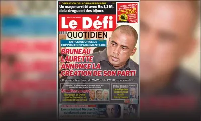 Voici la Une du Défi Quotidien de ce mardi 02 mars 2021