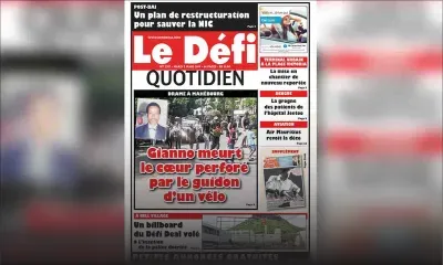 Voici la Une du Defi Quotidien de ce mardi 05 mars 2019