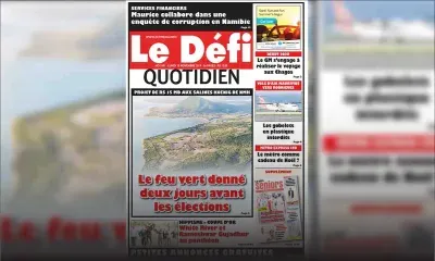 Voici la Une du Défi Quotidien de ce lundi 18 novembre 2019
