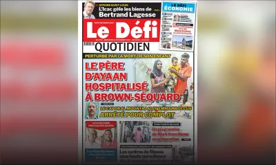  Voici la Une du Défi Quotidien de ce mercredi 18 novembre 2020