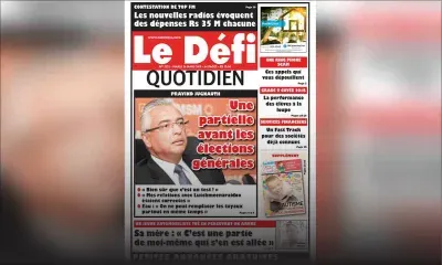 Voici la Une du Defi Quotidien de ce mardi 26 mars 2019
