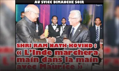 Voici la Une du Defi Quotidien de ce lundi 12 mars