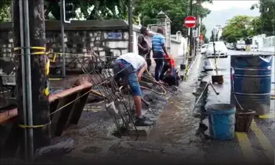 Opération nettoyage à Port-Louis