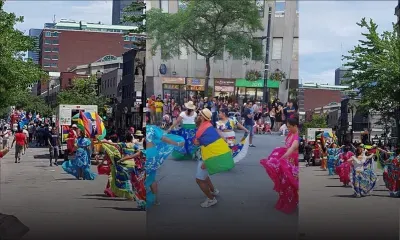 [En images] Jour de la Confédération du Canada : le drapeau mauricien flotte fièrement à Montréal