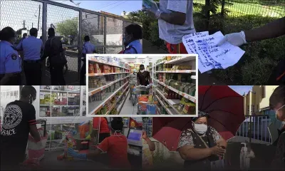 Courses à Petite-Rivière : découvrez le dispositif mis en place pour empêcher les attroupements