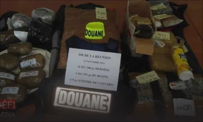 Trafic de drogue sur l'axe Madagascar-Réunion-Maurice : un Réunionnais arrêté