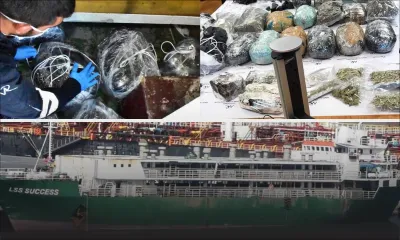 L’équipe de l’anti-narcotics de la MRA en quarantaine  après la saisie de 36 kg de cannabis sur un bateau