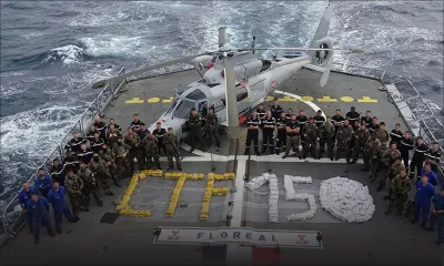 Le Floréal intercepte 523 kg de métamphétamine et une tonne de cannabis